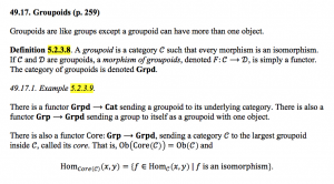 49.17. Groupoids