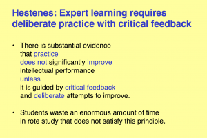 Hestenes on Conceptual Learning 10